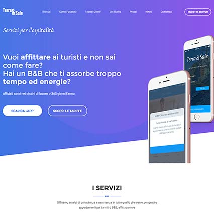 Terra & Sale soluzioni per l'accoglienza